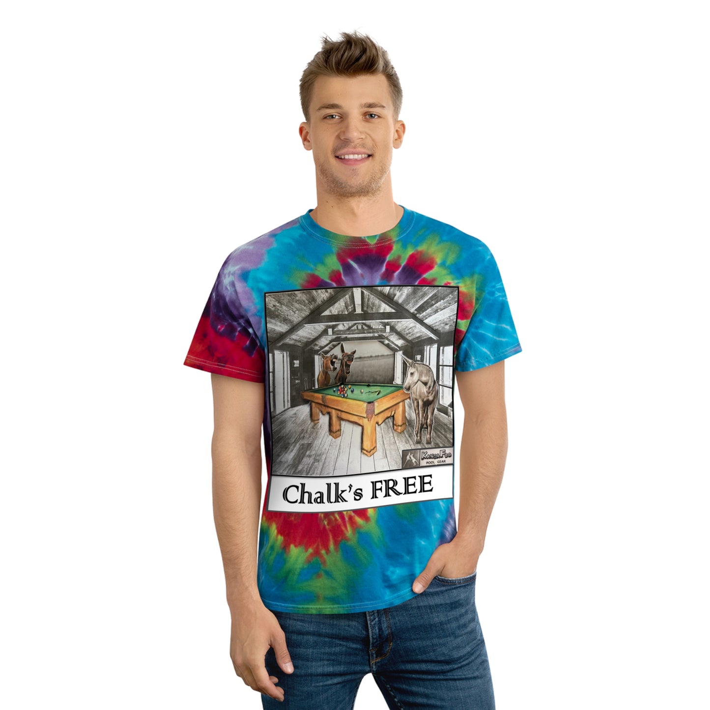 Chalk's Free Tie-Dye Tee